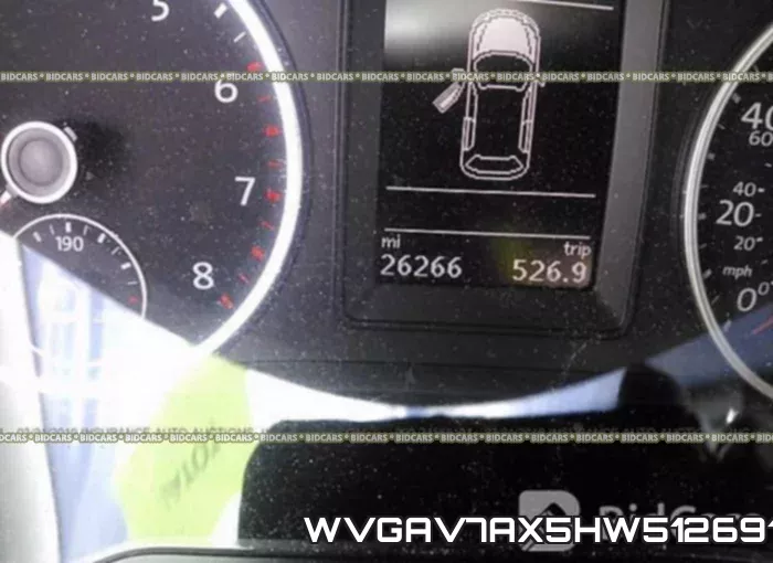 WVGAV7AX5HW512691 фото 8