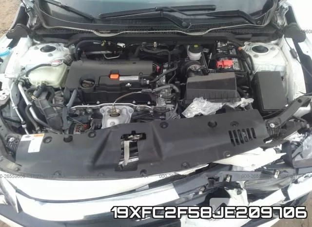 19XFC2F58JE209706 фото 2