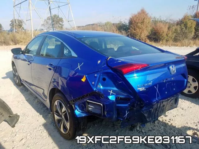 19XFC2F69KE031167 фото 4