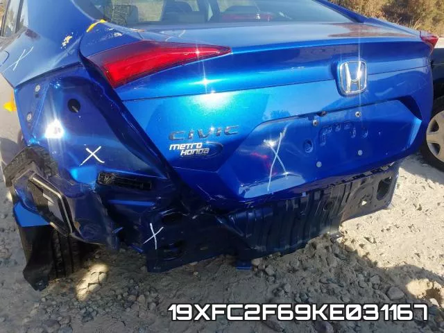19XFC2F69KE031167 фото 9