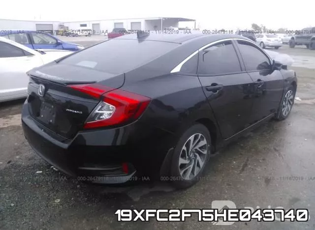 19XFC2F75HE043740 фото 5