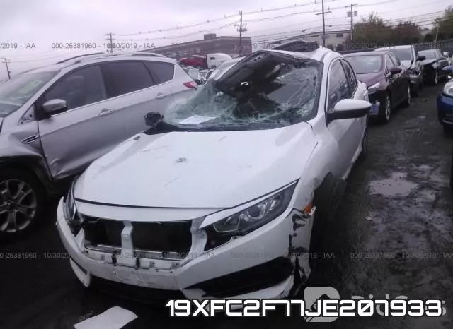19XFC2F77JE207933 фото 3
