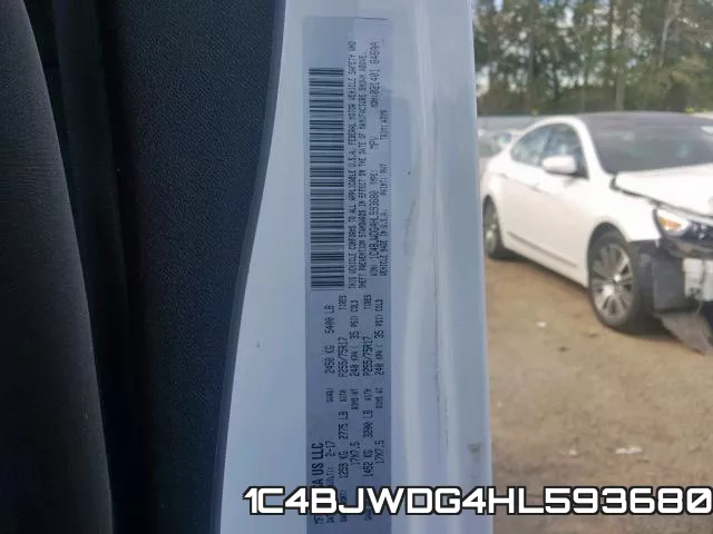 1C4BJWDG4HL593680 фото 2