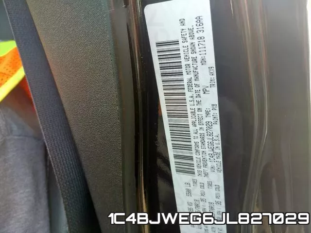 1C4BJWEG6JL827029 фото 2