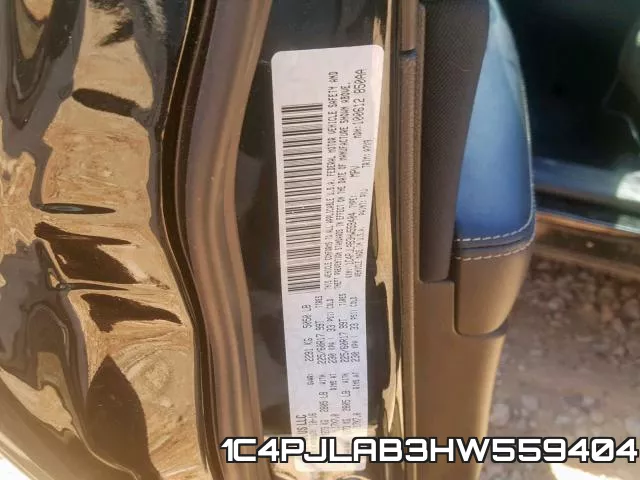 1C4PJLAB3HW559404 фото 2