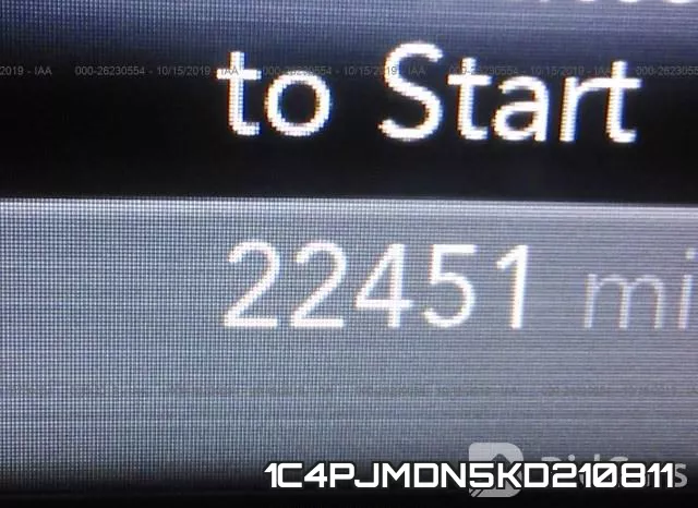 1C4PJMDN5KD210811 фото 7