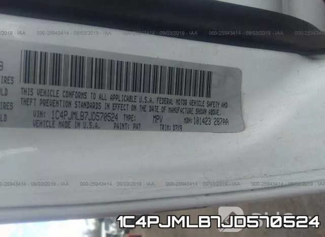 1C4PJMLB7JD570524 фото 9