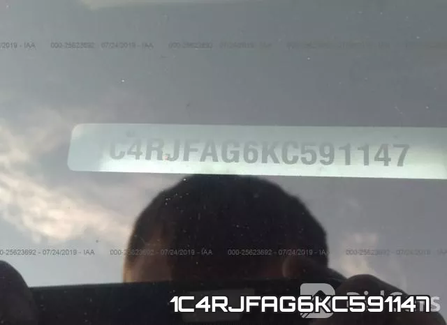 1C4RJFAG6KC591147 фото 10