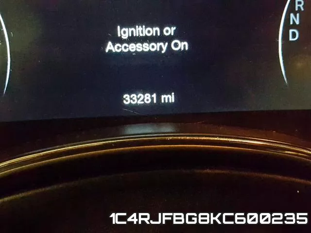 1C4RJFBG8KC600235 фото 9