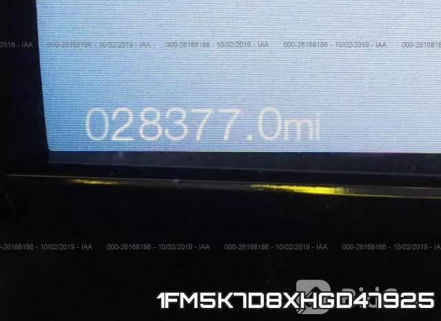 1FM5K7D8XHGD47925 фото 8
