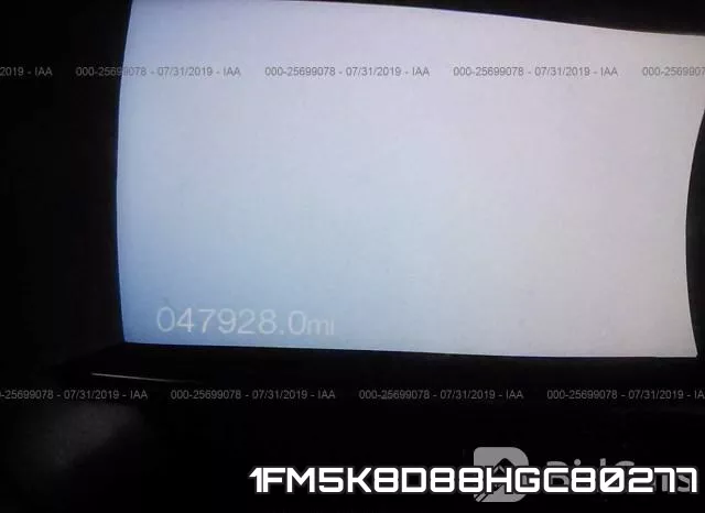 1FM5K8D88HGC80277 фото 7