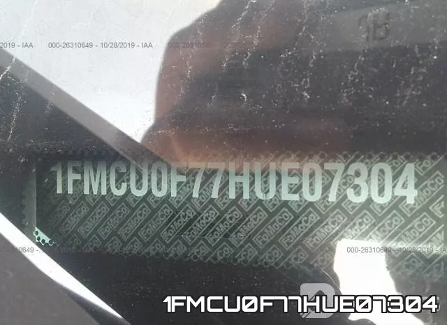 1FMCU0F77HUE07304 фото 10