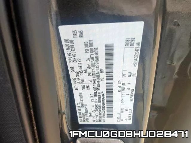 1FMCU0GD8HUD28471 фото 2