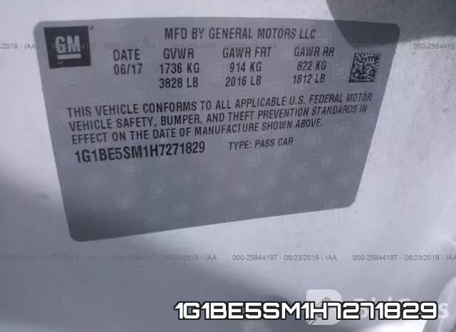 1G1BE5SM1H7271829 фото 9