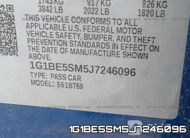 1G1BE5SM5J7246096 фото 10