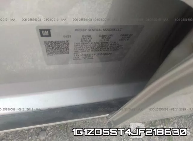1G1ZD5ST4JF218630 фото 10