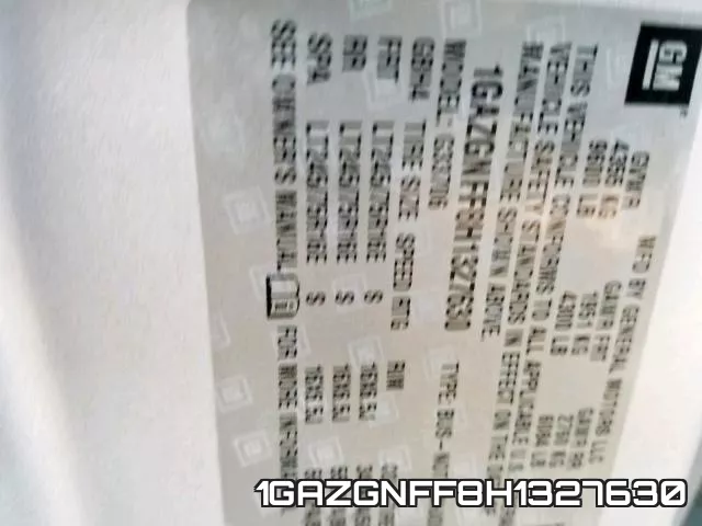1GAZGNFF8H1327630 фото 2
