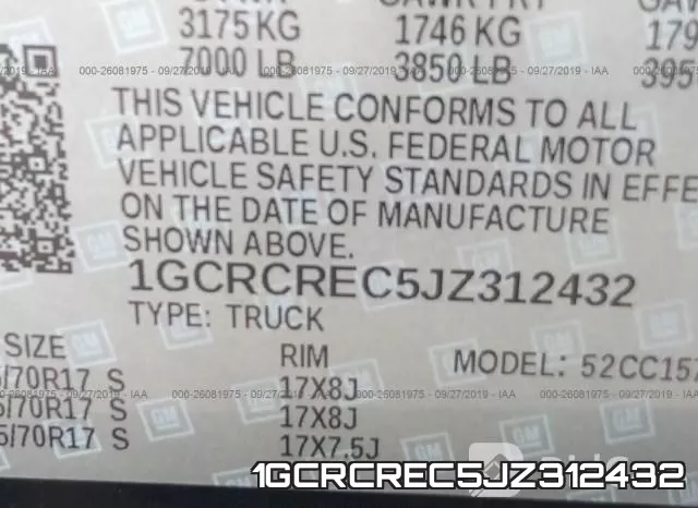 1GCRCREC5JZ312432 фото 10