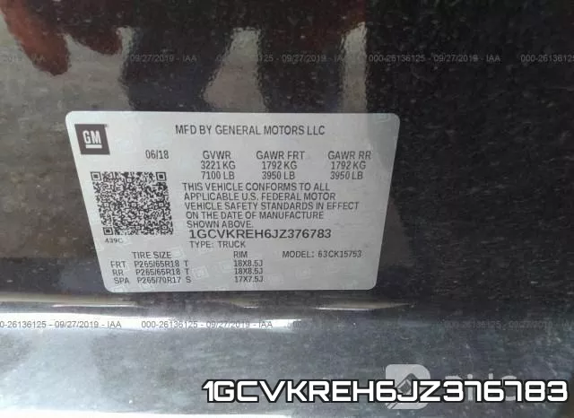 1GCVKREH6JZ376783 фото 7