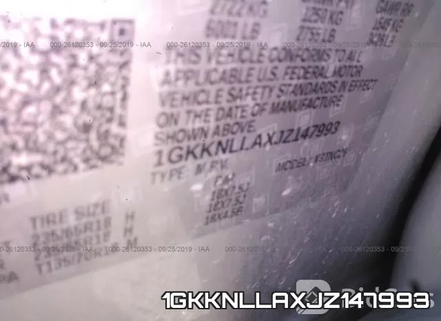 1GKKNLLAXJZ147993 фото 10