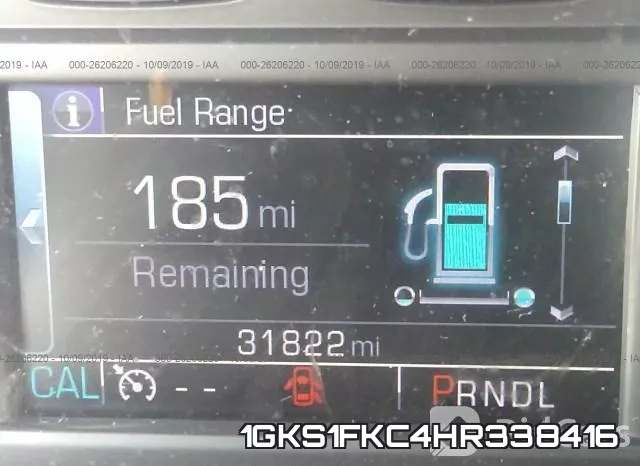 1GKS1FKC4HR338416 фото 6