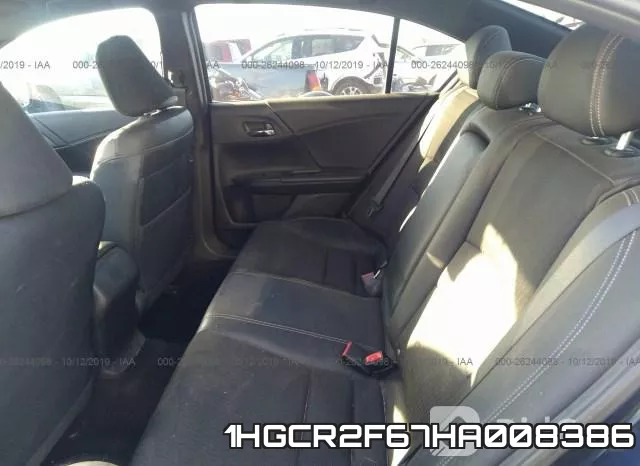 1HGCR2F67HA008386 фото 7
