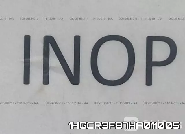 1HGCR3F87HA011005 фото 7