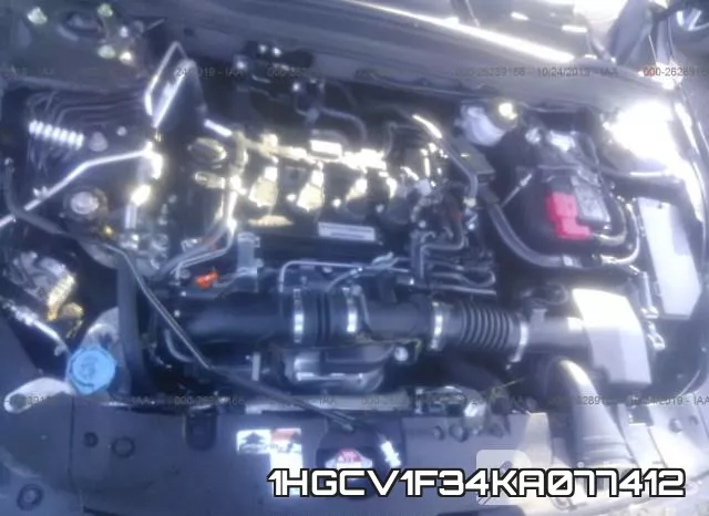 1HGCV1F34KA077412 фото 2