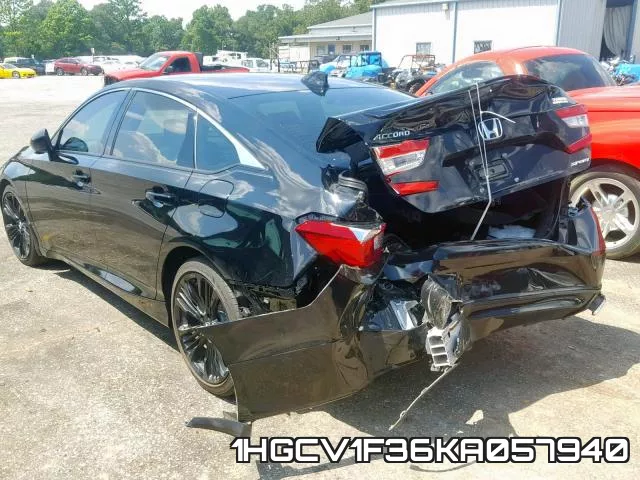 1HGCV1F36KA057940 фото 4