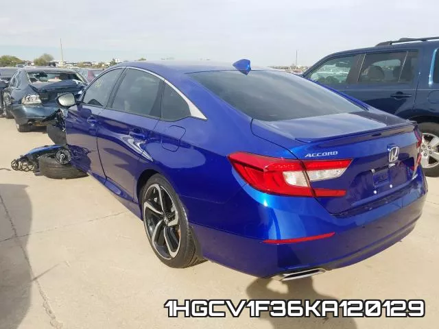 1HGCV1F36KA120129 фото 4