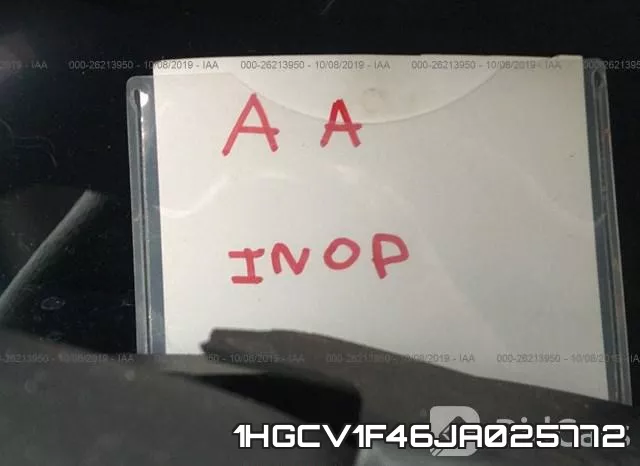 1HGCV1F46JA025772 фото 8