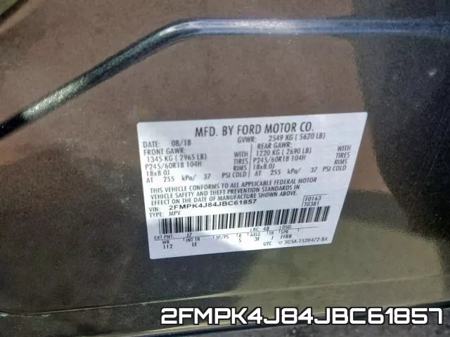 2FMPK4J84JBC61857 фото 2
