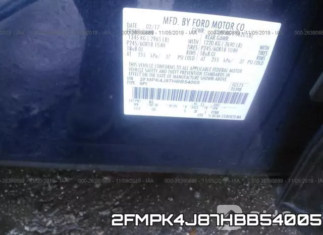 2FMPK4J87HBB54005 фото 9