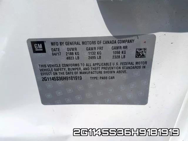 2G1145S36H9181919 фото 2