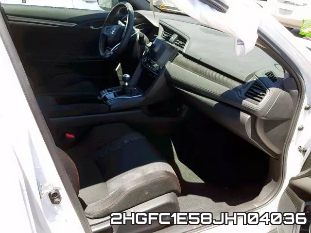 2HGFC1E58JH704036 фото 6