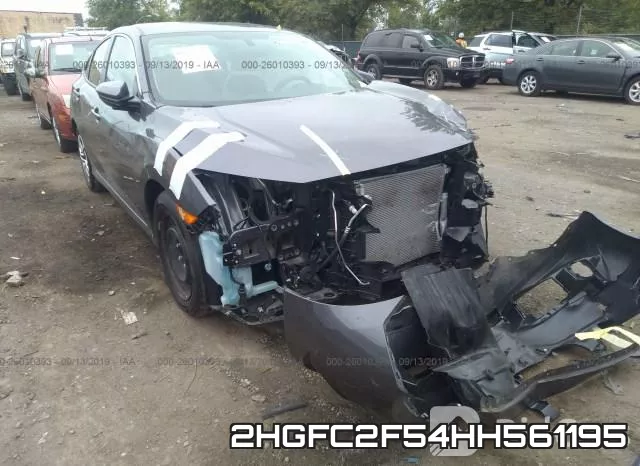 2HGFC2F54HH561195 фото 7