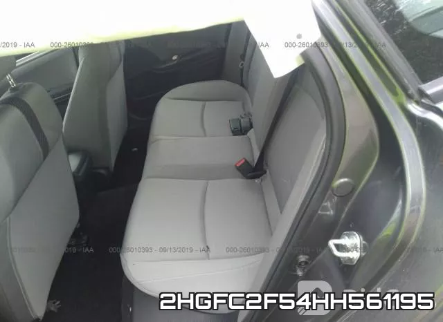 2HGFC2F54HH561195 фото 9