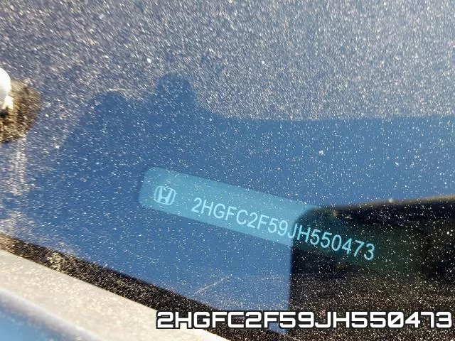 2HGFC2F59JH550473 фото 2