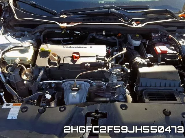 2HGFC2F59JH550473 фото 8