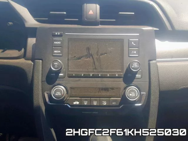 2HGFC2F61KH525030 фото 2