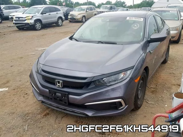 2HGFC2F61KH544919 фото 3