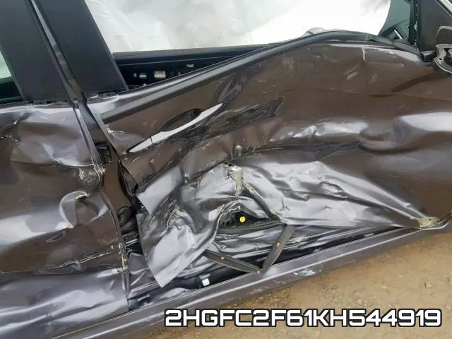 2HGFC2F61KH544919 фото 10
