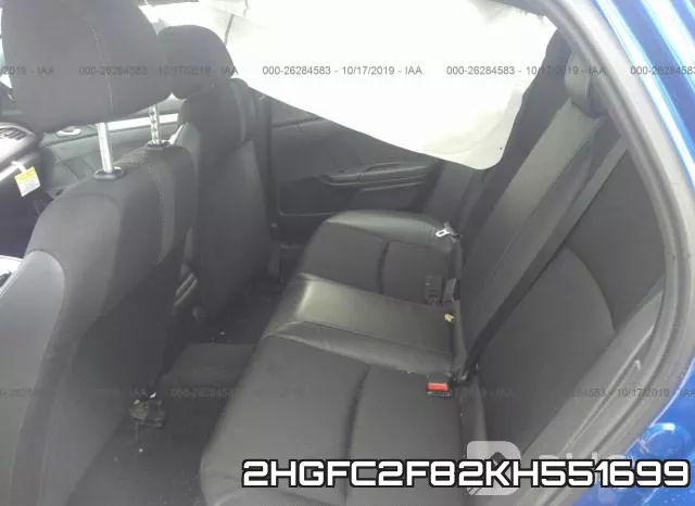 2HGFC2F82KH551699 фото 9