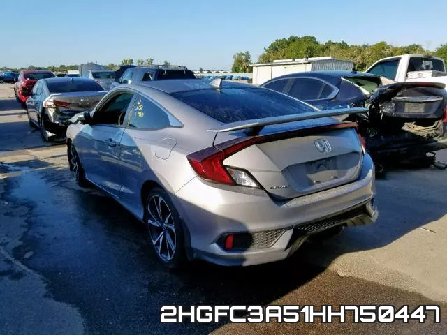 2HGFC3A51HH750447 фото 4