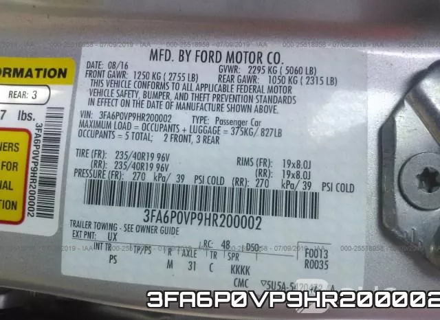 3FA6P0VP9HR200002 фото 10