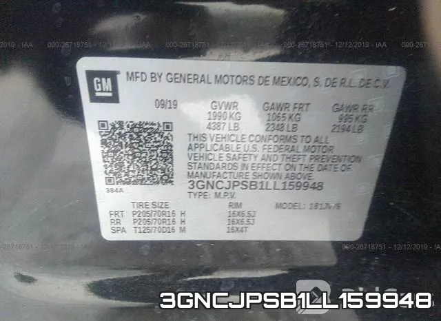 3GNCJPSB1LL159948 фото 10