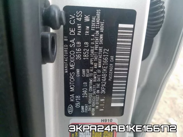 3KPA24AB1KE166172 фото 2