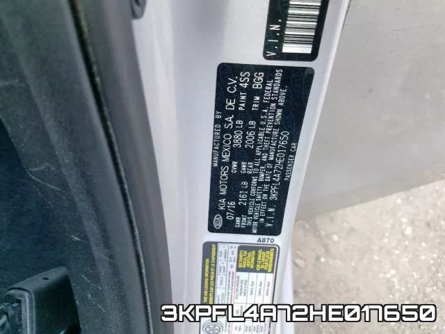 3KPFL4A72HE017650 фото 2