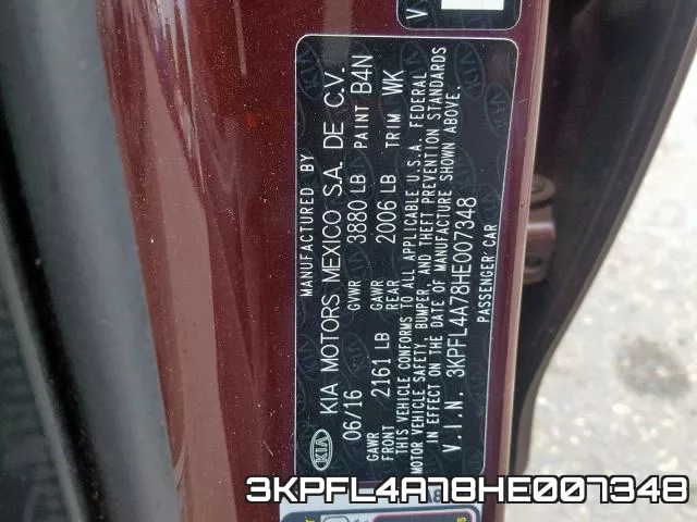 3KPFL4A78HE007348 фото 2