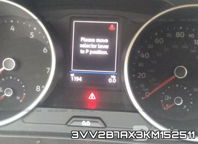 3VV2B7AX3KM152511 фото 8